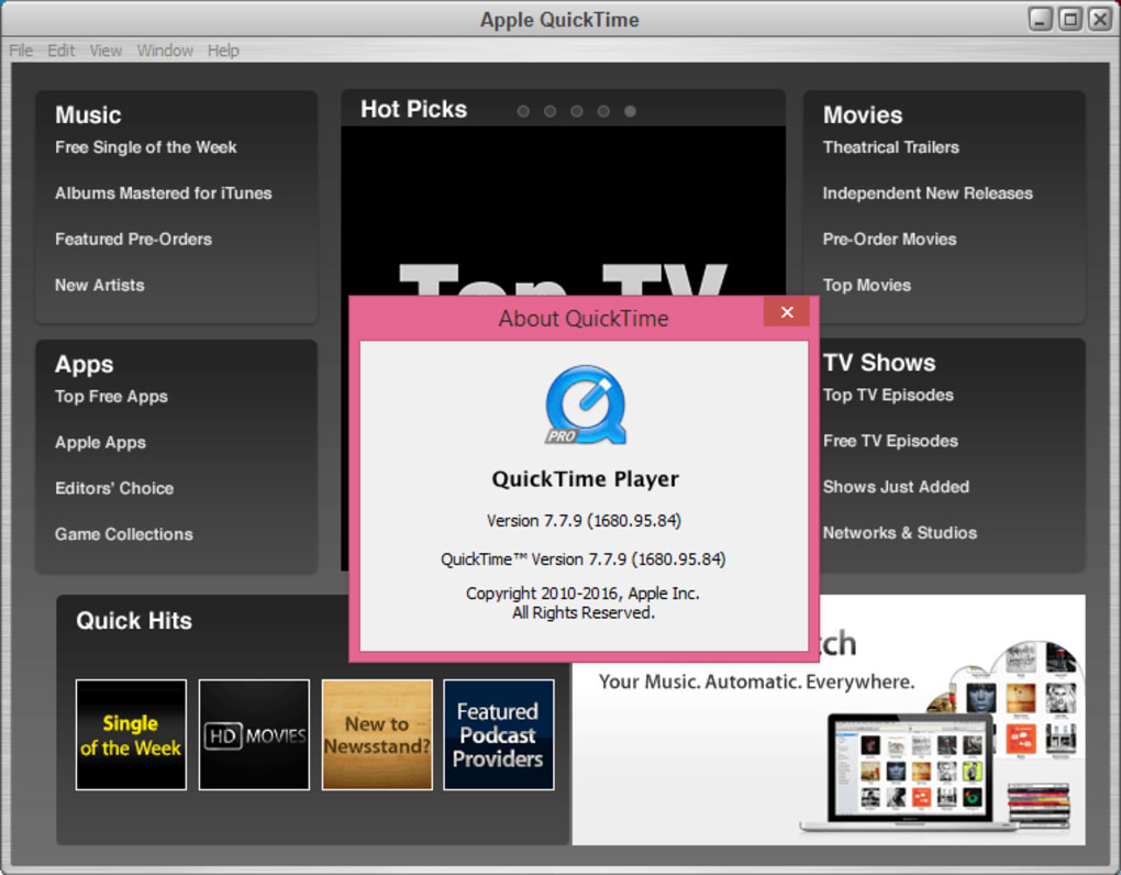 download latest quicktime for mac